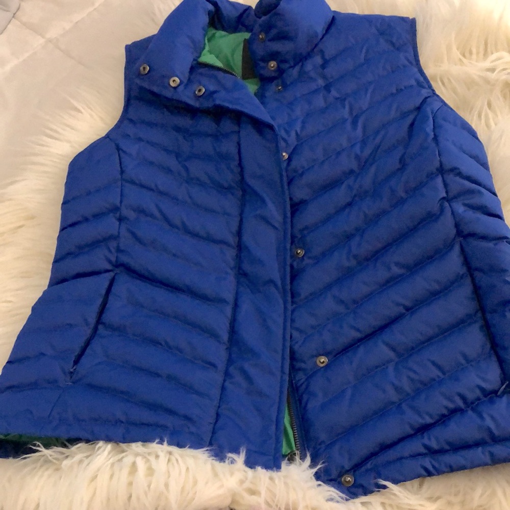 Talbots down vest puffer style